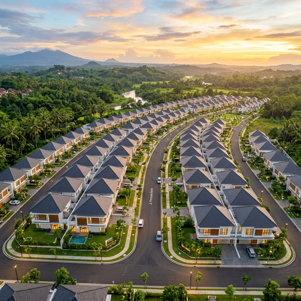 Drone Perumahan Royal Haven